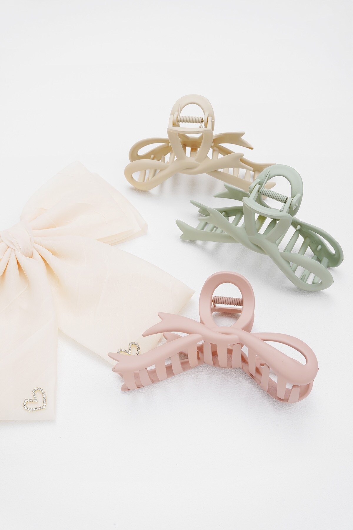 On fleek hair clip - pale pink  h5 Picture4